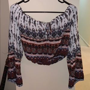 Boho Crop Top